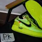 PK GOD OFF-WHITE Out Of Office Low Tops White Green RETAIL MATERIALS READY TO SHIP