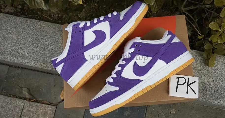 PK GOD Nike Dunk Low Pro ISO Orange Label Court Purple RETAIL MATERIALS READY TO SHIP