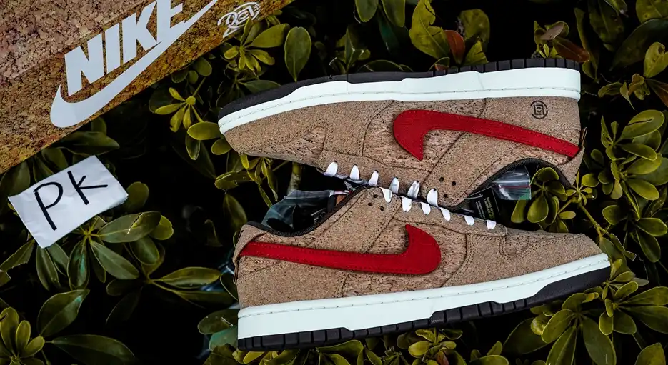 PK GOD Nike Dunk Low SP CLOT Cork RETAIL MATERIALS READY TO SHIP