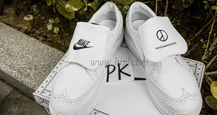 PK GOD Nike Kwondo 1 G-Dragon Peaceminusone Triple White RETAIL MATERIALS READY TO SHIP