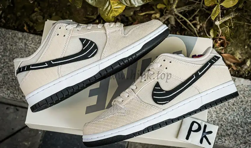 PK GOD Nike SB Dunk Low Albino Preto RETAIL MATERIALS READY TO SHIP