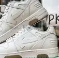 PK GOD OFF-WHITE Out Of Office Low Tops White Green RETAIL MATERIALS READY TO SHIP