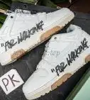 PK GOD OFF-WHITE OOO Low Tops Black White RETAIL MATERIALS READY TO SHIP