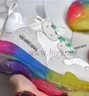 GOD PARIS TRIPLE S TRAINER PINK YELLOW