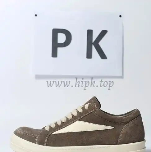 PK GOD Rick Owens Jumbo Lace Padded Sneaks Low Black Milk RETAIL MATERIALS READY TO SHIP