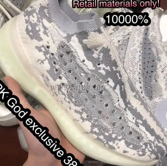 PK GOD Yeezy Boost 380 “Mist” reflective 3M RETAIL MATERIALS READY TO SHIP