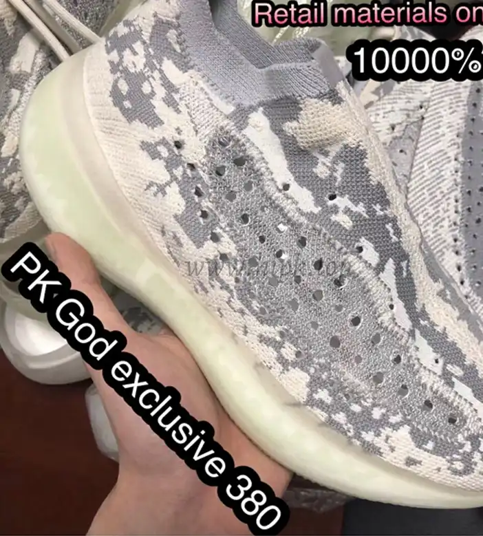 PK GOD Yeezy Boost 380 “Alien” RETAIL MATERIALS READY TO SHIP