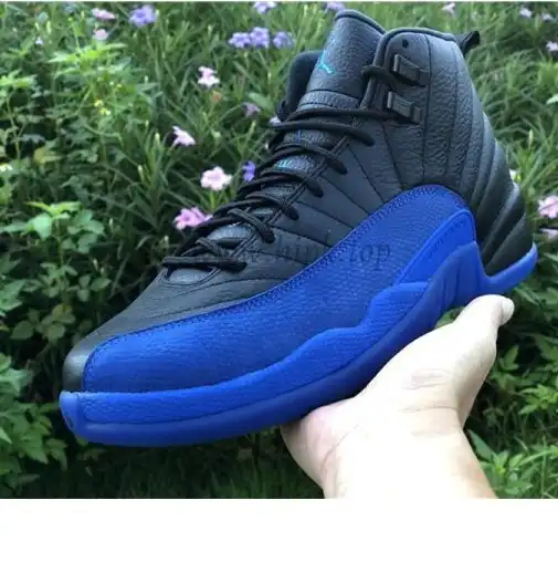 Authentic Air Jordan 12 GS Grey Blue