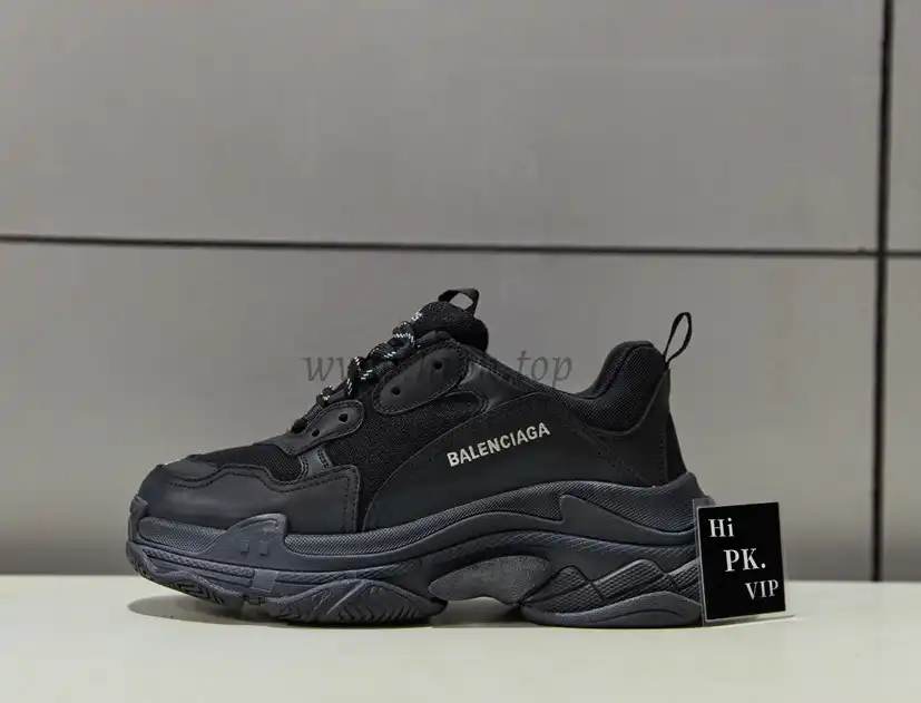 PK God Balencia Paris triple s all black2019 version newest sole official with retail materials ready to ship