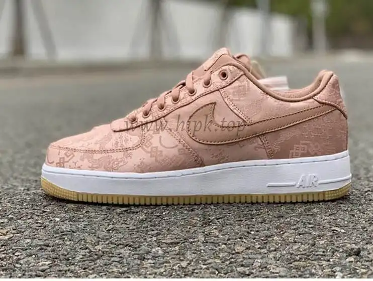 PK God CLOT x Nike Air Force 1 Low “Rose Gold retail materials ready to ship