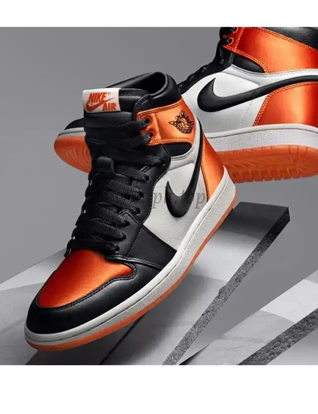 PK God Jordan 1 Retro High Satin Shattered Backboard real materials ready to ship