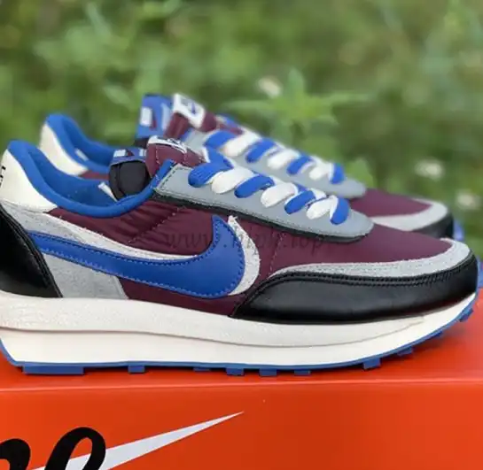 PK God Sacai X VaporWaffle Royal Fuchsia retail materials ready to ship