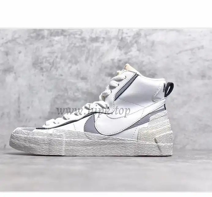 PK God Sacai X NK Blazer with Dunk white grey real materials ready to ship