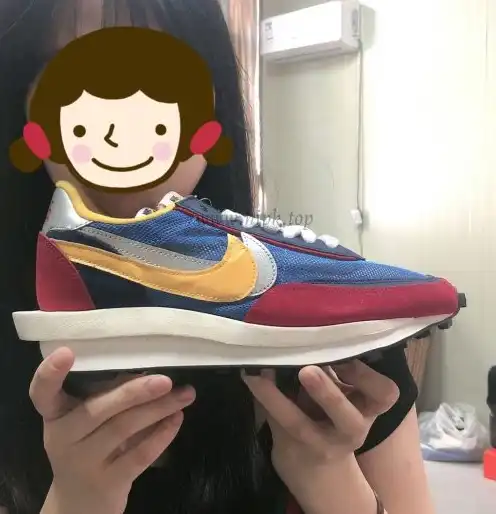 PK GOD SACAI X NIKE LDV WAFFLE BLUE Daybreak Surfaces RETAIL MATEARIALS READY TO SHIP