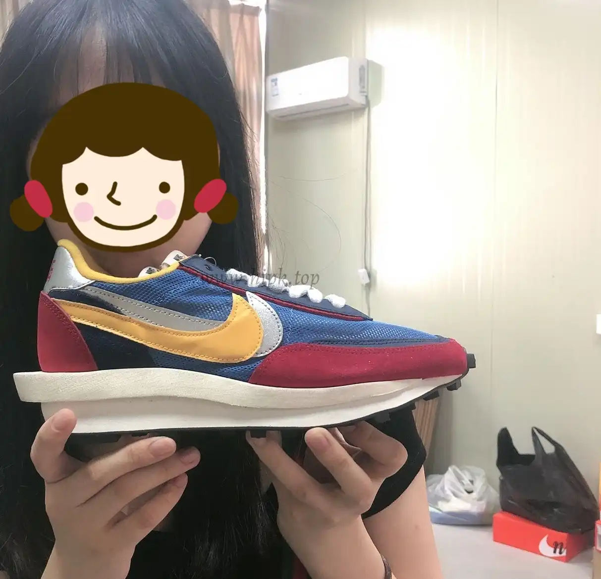 PK God Sacai X Nike LDV Waffle Blue Multi retail matearials ready to ship