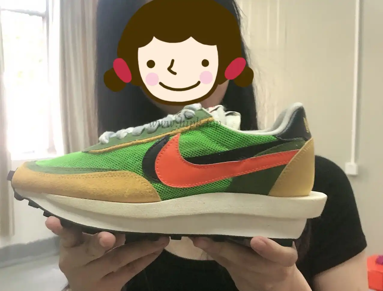 PK God Sacai X Nike LDV Waffle Green Multi retail matearials ready to ship