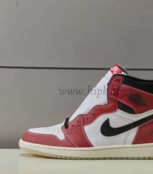 PK GOD AIR JORDAN 1 BRED TOE BEST VERSION THE ONLY CORRECT RETAIL LEATHER IN THE MARKET