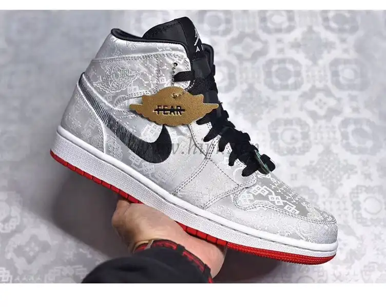 PK God air Jordan 1 mid fearless X Edison Chen retail materials ready to ship