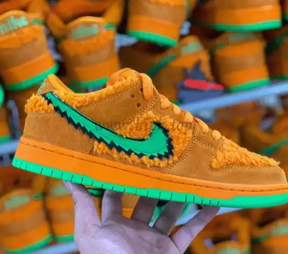 Pk God Sb dunk low wheat mocha retail materials ready to ship