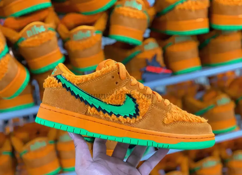 PKGOD exclusive Grateful Dead X SB dunk low pro Orange bear ready to ship