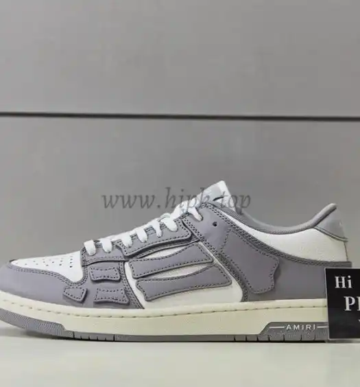 Pk God Amiri Men’s Skel LOW Sneakers WHITE retail materials ready to ship