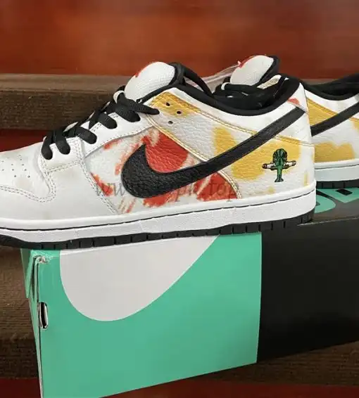 PKGOD exclusive Grateful Dead X SB dunk low pro Opti Yellow ready to ship