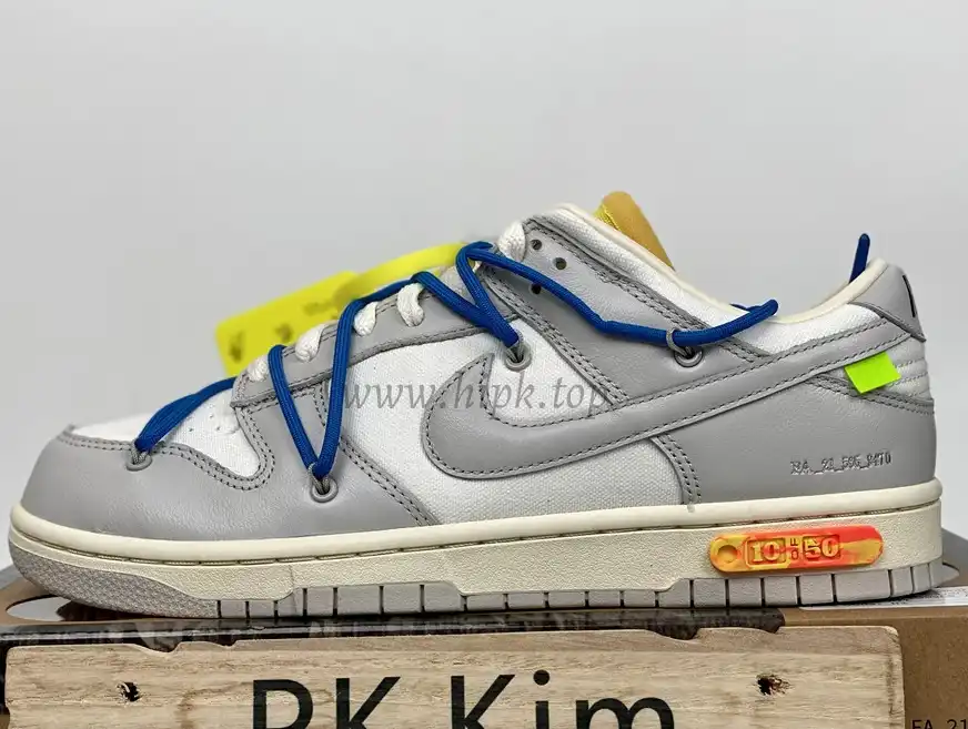 Pk God off white X dunk low the 50 NO.10 retail materials ready to ship