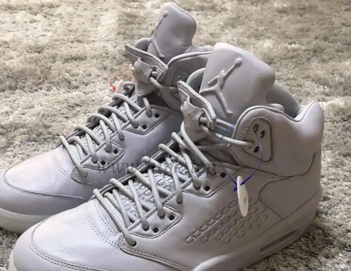 Authentic Air Jordan 5 Pure Money