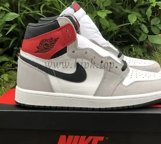 PK GOD Jordan 1 Retro LowWhite Varsity Red RETAIL MATERIALS READY TO SHIP