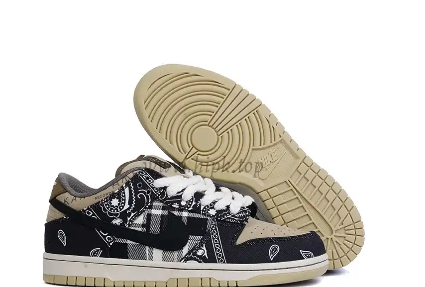 PK 4.0 exclusive 4.0 final version retail label Travis Scott X Nike SB dunk low Jackboys retail materials ready to ship