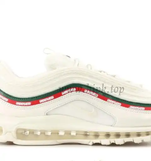 God Air Max 97 Undefeated Black Red Green retail materials preorder