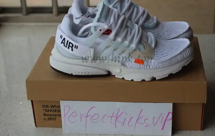 God OFF White Presto 2.0 White The Ten retail versionready