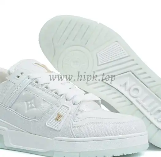 PK God Louis Vuitton Trainer Maxi White RETAIL MATERIALS READY TO SHIP