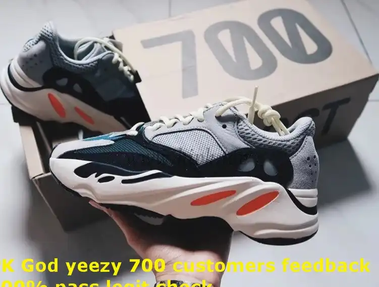 PK GOD YEEZY WAVE RUNNER 700 OG ‘SOLID GREY’ LIMITED REAL MATERIALS