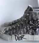 PK GOD Dior B57 MID-TOP SNEAKER White and Blue RETAIL MATERIALS READY TO SHIP