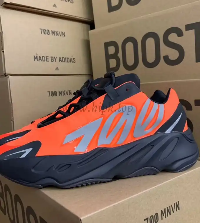 PK God yeezy 700 Carbon Blue retail materials ready to ship