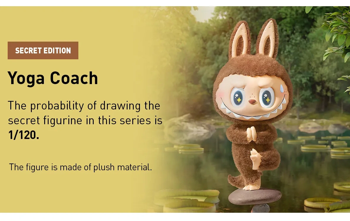 Efficient 3033 THE MONSTERS Lazy Yoga Series Figures
