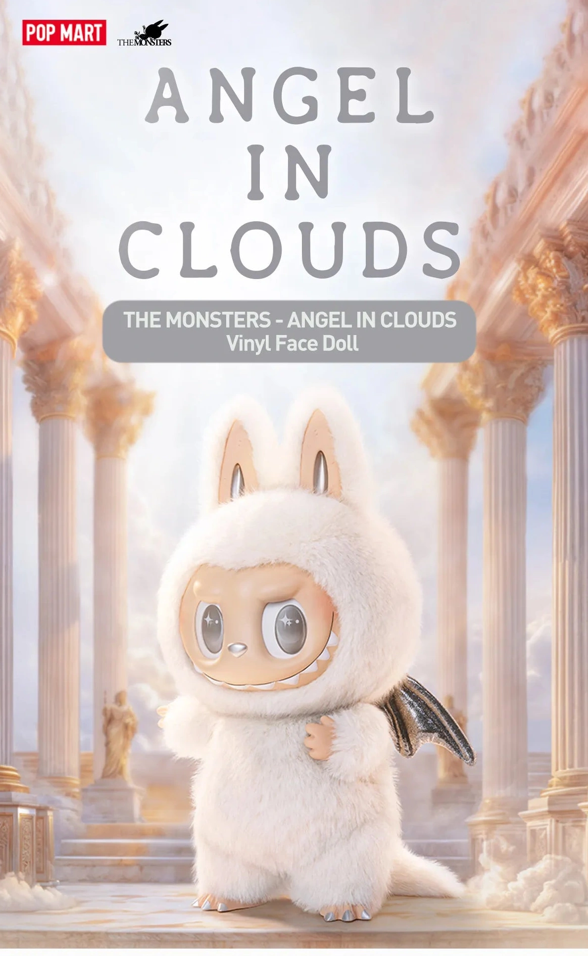 Elegant 156 ZIMOMO THE MONSTERS V2 - ANGEL IN CLOUDS Vinyl Face Doll
