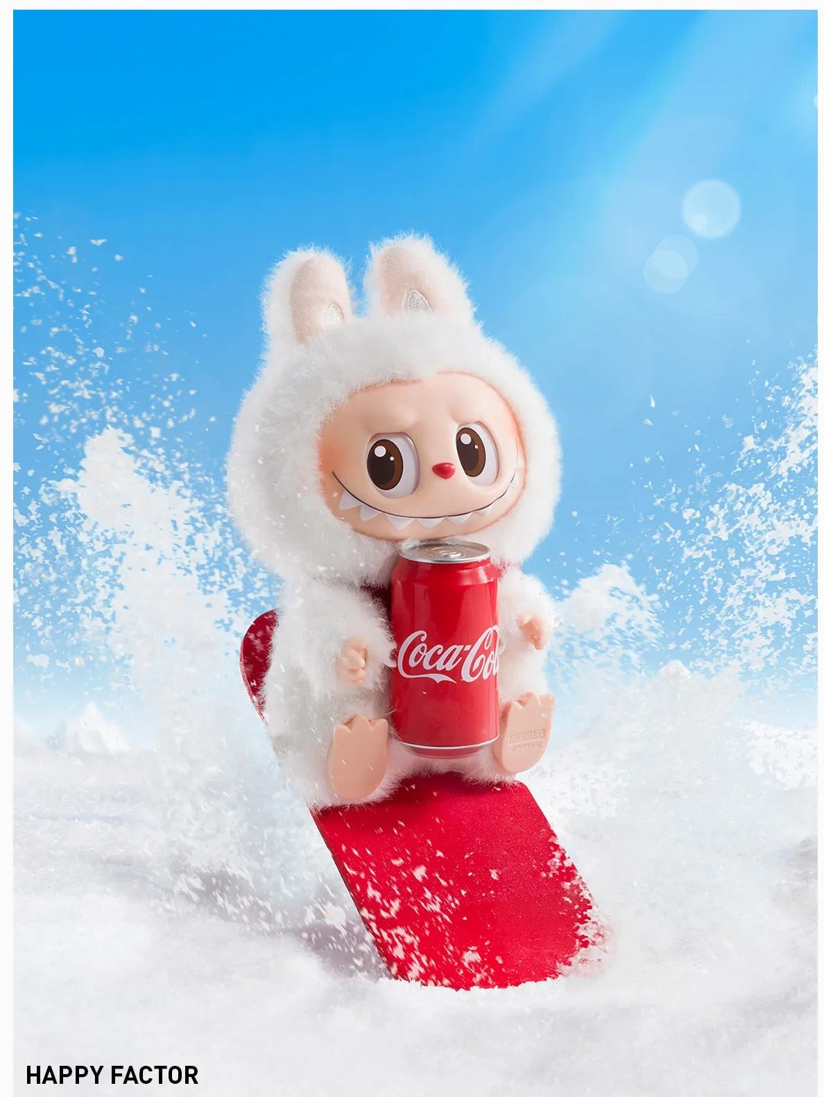 Elegant 6230 Labubu X Coca-Cola Vinyl Plush Pendant Series