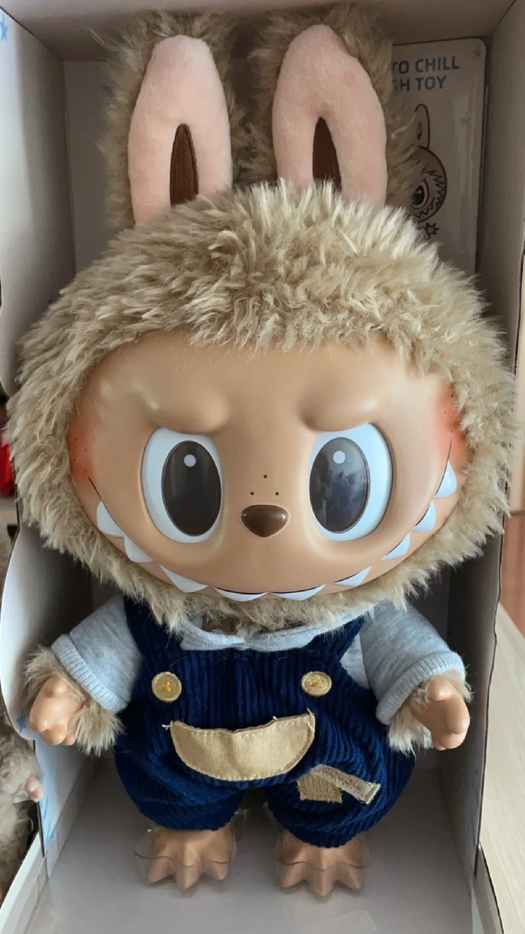 LABUBU Time To Chill-Vinyl Plush Toy Cozy 6539