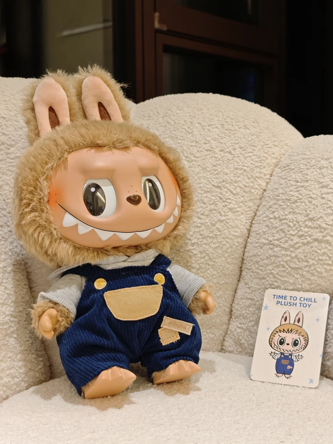 LABUBU Time To Chill-Vinyl Plush Toy Cozy 6539