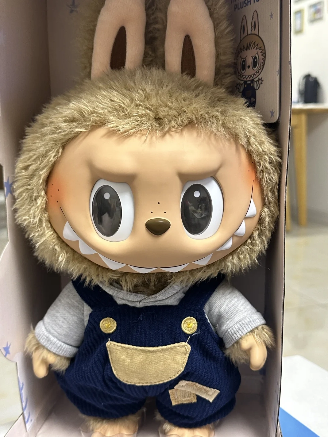 LABUBU Time To Chill-Vinyl Plush Toy Cozy 6539