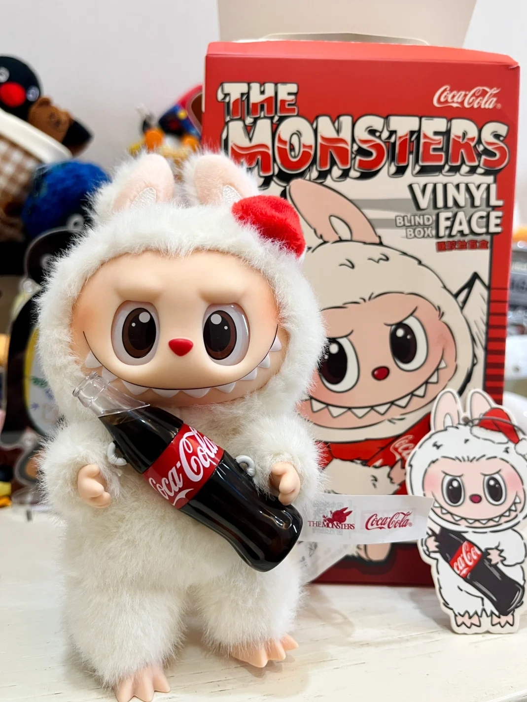 Labubu x Coca-Cola Vinyl Plush Pendant Series Timeless 8309