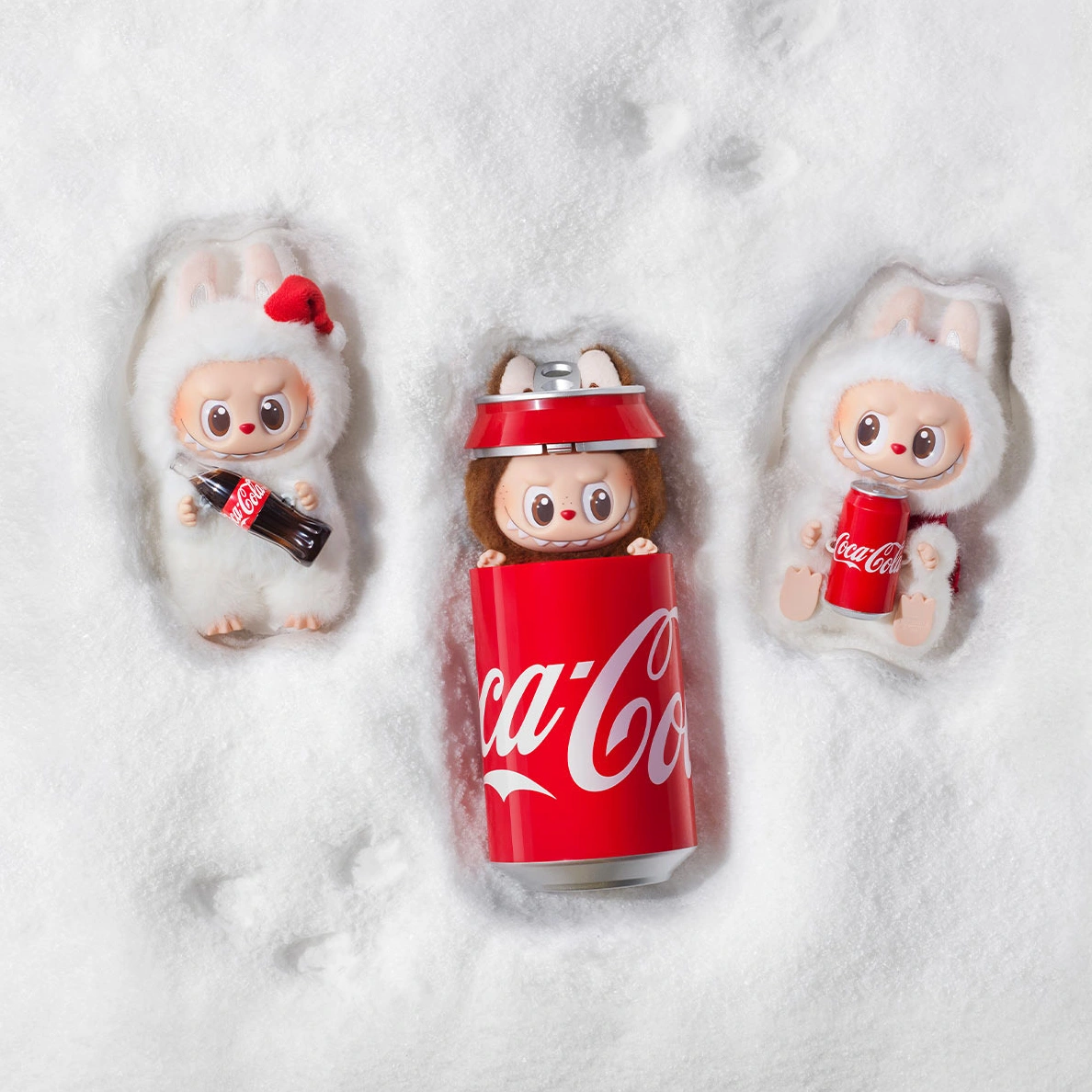 Labubu x Coca-Cola Vinyl Plush Pendant Series Timeless 8309