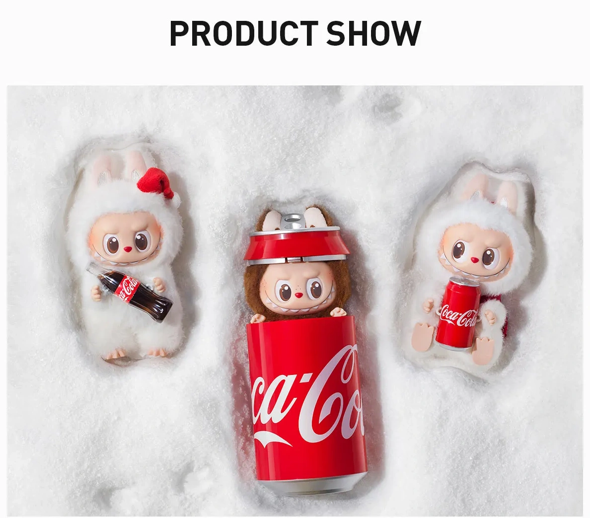 Labubu x Coca-Cola Vinyl Plush Pendant Series Timeless 8309