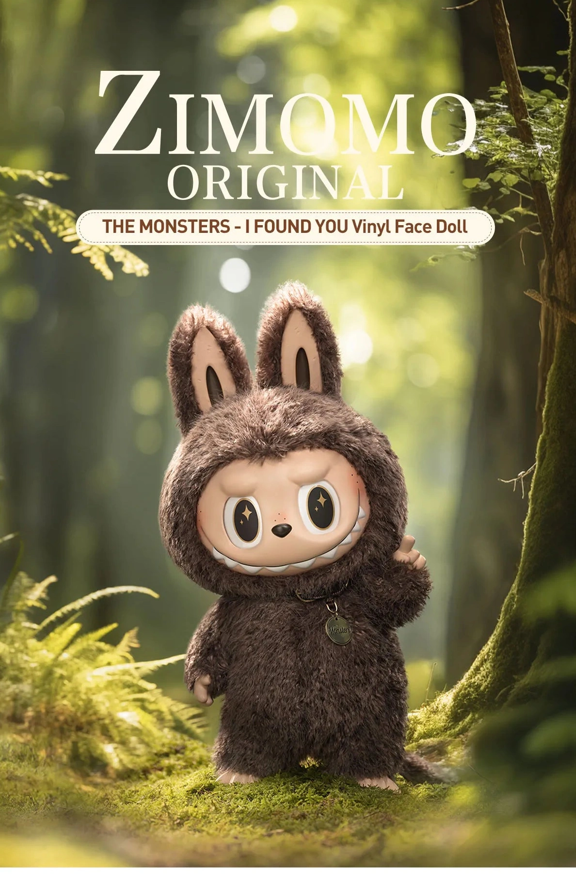 THE MONSTERS ZIMOMO V1 - I FOUND YOU Vinyl Face Doll WellDesigned 110
