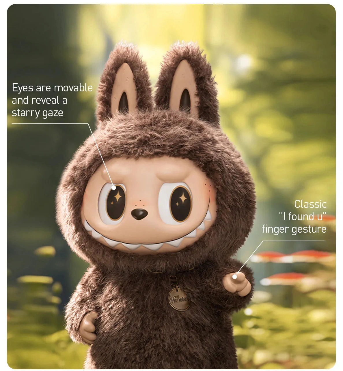 THE MONSTERS ZIMOMO V1 - I FOUND YOU Vinyl Face Doll WellDesigned 110