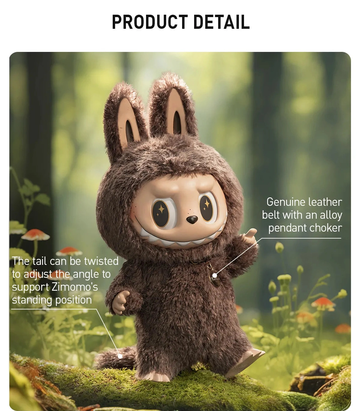 THE MONSTERS ZIMOMO V1 - I FOUND YOU Vinyl Face Doll WellDesigned 110