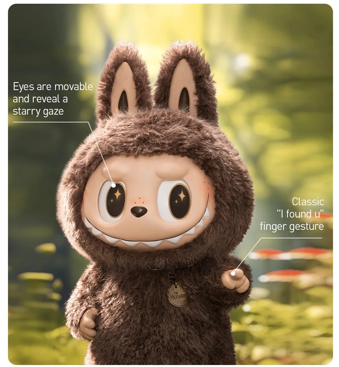 THE MONSTERS ZIMOMO V1-I FOUND YOU Vinyl Face Doll Affordable 1630