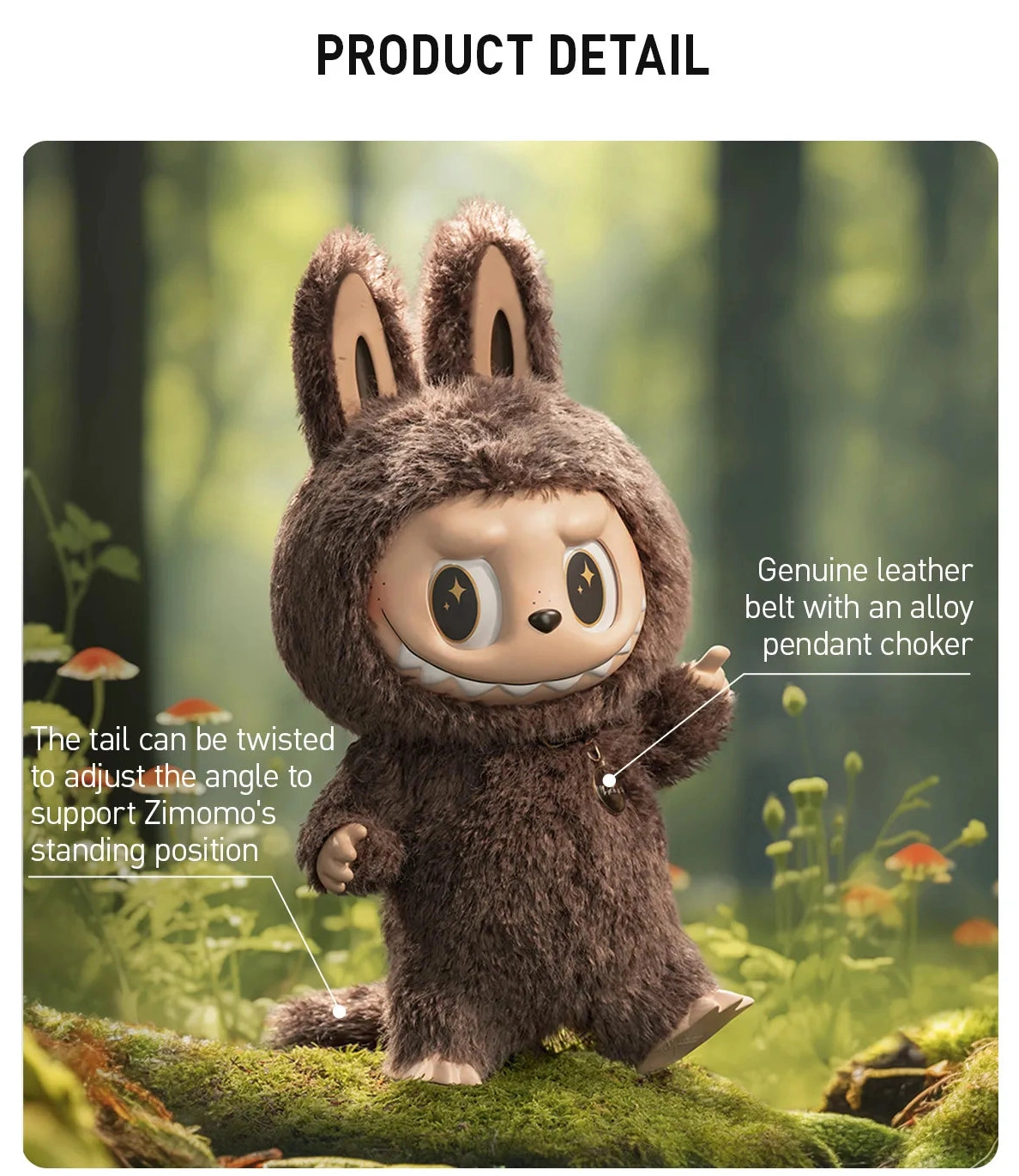 THE MONSTERS ZIMOMO V1-I FOUND YOU Vinyl Face Doll Affordable 1630